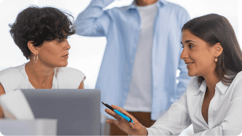 Team working together